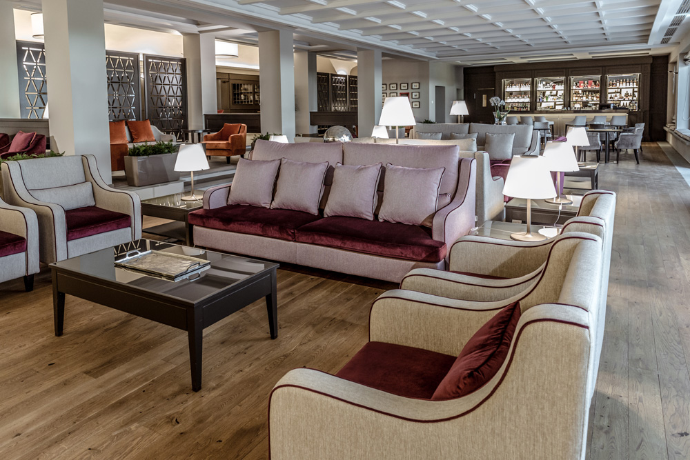 arredamento hotel toscana resort castelfalfi particolare lounge