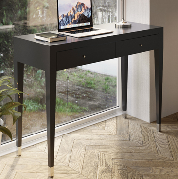 Scrivania in legno laccato